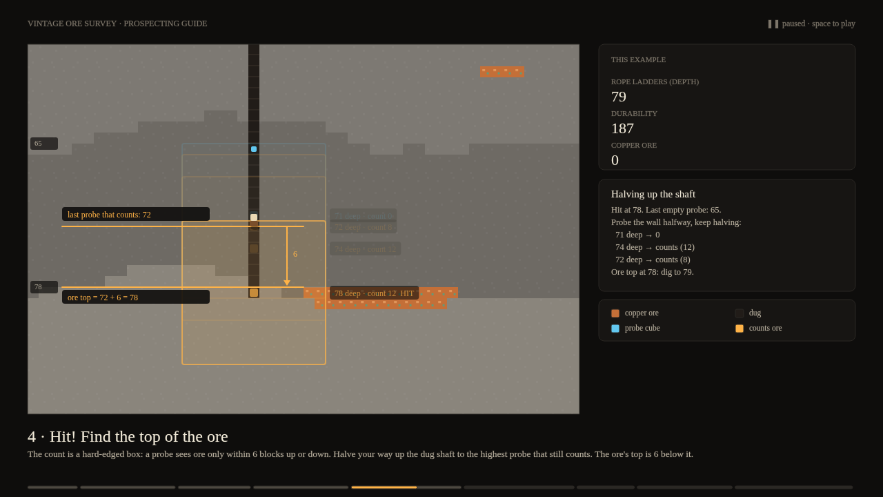 Opus animation, the edge search scene